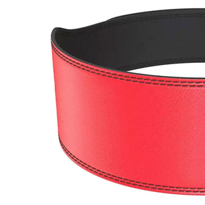 Ceinture de musculation en cuir véritable pour adultes avec boucle à crochet robuste et fonction respirante – Vente en gros - Product Image 4