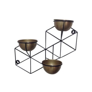 Decorative Gold Plated Flower <b>Pots</b> with Stand for Home Garden Hotel Restaurant Living Room Decoration - Product Image 6