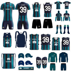 Ensemble de maillots de football américain personnalisés OEM, sublimés, manches courtes, taille plus, uniformes d'équipe pour adultes - Product Image 5