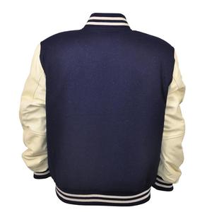 New Arrival High Quality Customized Logo Baseball Jacket for <b>Men</b> Professional Varsity Design with Fashionable Plus Size Options - Product Image 2
