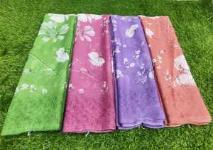 Sari en georgette premium Sunshine avec chemisier, tenue de soirée de créateur, sari ethnique léger imprimé, fournisseur en gros - Product Image 3