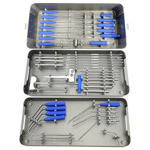 Ensemble d'instruments manuels UBE (Unilateral Biportal Endoscopic) pour chirurgie spinale, outils chirurgicaux orthopédiques CE ISO Grip Surgical - Product Image 4