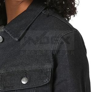 แจ็คเก็ตยีนส์เดนิม แฟชั่นสตรีทสุดเทรนด์ เสื้อคลุมลำลอง ผ้าพรีเมียม ทรงสวยมีสไตล์ ขายส่ง - Product Image 4