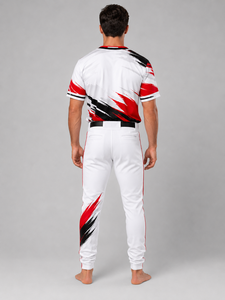 Baseball Uniform Advanced <b>Athletic</b> Sports Kit Lightweight Airflow Fabric Matching Jersey And Pants For Competitive Teams - Product Image 4