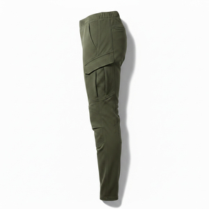 Leggings de yoga grande taille taille haute sans couture pour femme, extensibles dans les 4 sens, pour fitness et gym, avec logo personnalisé - Product Image 4