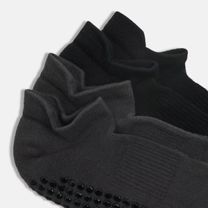 JZVINA Crew Ankle <b>Grip</b> <b>Socks</b> Breathable Mesh Quality Cotton Resistant Anti-Slip Seamless Men Women Pilates Yoga Gym Wholesale - Product Image 6