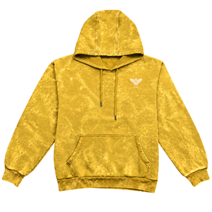Sweat-shirt à capuche décontracté en molleton délavé à l'acide, avec cordon de serrage, poche kangourou, poignets et ourlet côtelés, style streetwear, taille 2XL - Product Image 1