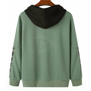 Diseño personalizado, 100% algodón, color y logotipo personalizados, sudaderas con capucha para hombre, ligeras, cómodas, de alta calidad. - Product Image 2