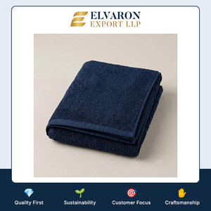 Serviette de bain personnalisée avec logo, en coton éponge, douce et absorbante, pour hôtel et maison - Product Image 6