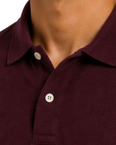 Custom Black <b>Cherry</b> Men Polo Shirt Short Sleeve Cotton Pique Fabric Casual Plain Design Turn Down Collar Custom Summer Classic - Product Image 3