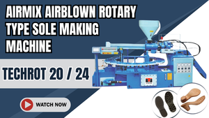 Techrot-20/24 Fully Automatic <b>Rotary</b> Type Shoe Moulding <b>Machine</b> 660 Shot 130 Pairs/Hour New Condition - Product Image 5