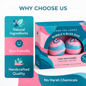 Bombas de baño orgánicas naturales efervescentes para spa, relajantes, hidratantes, para el cuidado de la piel, hechas a mano, herbales, personalizables, aromaterapia. - Product Image 4