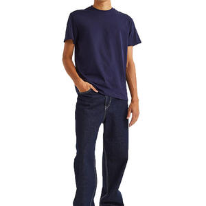 Camiseta de Hombre de Manga Corta, Corte Regular, Transpirable, de Alta Calidad, Ecológica, de Secado Rápido, en Poliéster/Algodón, con Logotipo Personalizado T2 - Product Image 2