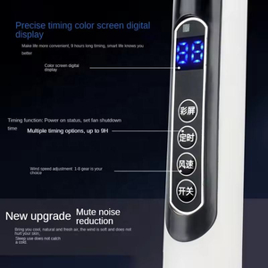 Electric Plastic Bladeless 16-Inch Outdoor Household Pedestal Fan with Energy-Efficient Motor and Customized Base - Product Image 4