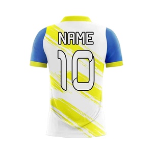 Camisetas de Fútbol al Por Mayor de Secado Rápido, Cuello Redondo, Transpirables, 100% Poliéster, Impresión Digital, Ligeras, Manga Corta, Logotipo Personalizado - Product Image 2