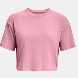 เสื้อครอปท็อปผู้หญิงคุณภาพพรีเมียม ขายดี น้ำหนักเบา ผ้าฝ้าย 100% ระบายอากาศได้ดี ไม่ยับ พร้อมโลโก้/สีตามสั่ง - Product Image 5