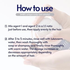 SMIB Shampooing Coréen Changeant de Couleur Couverture des Cheveux Gris Mousse Postbiotique BHA Soin du Cuir Chevelu Teinture Capillaire Naturelle Nourrissante Noir Brun Foncé - Product Image 6