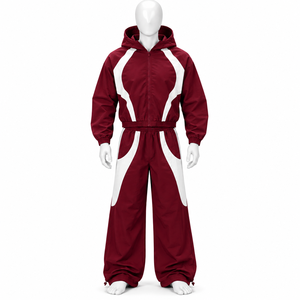 Custom Logo Men <b>Windbreaker</b> Men Nylon Tracksuits Two Piece Zip up <b>Vintage</b> Sublimation <b>Windbreaker</b> Tracksuit - Product Image 2