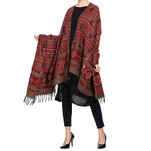 Nuevo Chal de Invierno para Mujer, Estilo Dobby, a Cuadros, Cálido, Venta al Por Mayor 2026, Color y Tallas Personalizables, Servicio OEM - Product Image 5