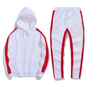 2026 gran oferta personalizado OEM ODM dos piezas deporte de invierno Jogger chándal hombres 100% algodón a prueba de viento transpirable peso pesado - Product Image 1