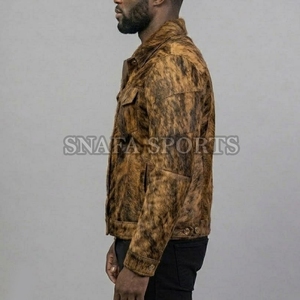 2026 Latest Design <b>Men</b> OEM Services <b>Leather</b> <b>Jackets</b> Premium Quality Cowhide <b>Leather</b> <b>Jacket</b> <b>Men's</b> Stylish Cowhide <b>Leather</b> <b>Jacket</b> - Product Image 5