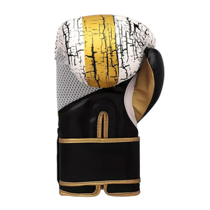 Gants de boxe professionnels à prix d'usine, vente chaude, logo personnalisé, gants d'entraînement en PU avec bandage de maintien pour hommes - Product Image 4