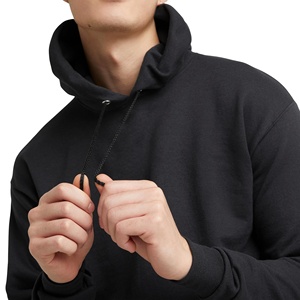 Sweat à capuche unisexe de qualité supérieure en molleton 100% coton, coupe classique, respirant, imprimé numérique, logo personnalisé - Product Image 5