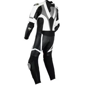 Traje de Motocicleta de Cuero Personalizado para Conductores de Talla Grande - Impermeable, Cortavientos, Transpirable, Ignífugo, Anti-UV, Ropa Deportiva de Carreras - Product Image 4