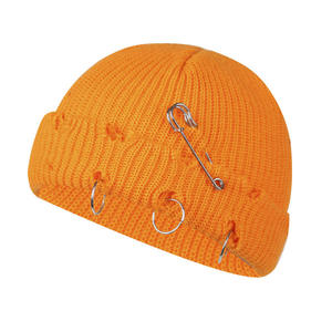 Unisex <b>Beanie</b> Lightweight Stretch Cotton/<b>Wool</b> Adjustable Premium Warm Design Private Label OEM USA Street Style Fashion - Product Image 1