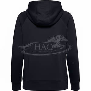 Sweat à capuche en molleton épais surdimensionné pour femme, style streetwear, chaud pour l'hiver, décontracté et tendance, OEM ODM Marque Privée - Product Image 2