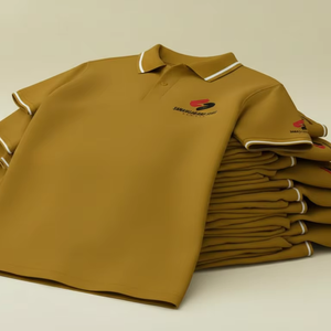 เสื้อโปโลชาย ออกแบบเองได้ ผ้าฝ้าย แขนสั้น ระบายอากาศ น้ำหนักเบา สวมใส่สบาย เหมาะสำหรับธุรกิจ ชุดกอล์ฟ ผู้จำหน่ายขายส่ง - Product Image 3