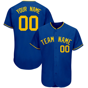 Best Quality Adult Baseball Jersey Sportswear Plus Size Custom Sublimation Design Custom Logo Design Custom Team <b>Name</b> Breathable - Product Image 2