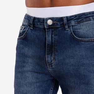 Jeans de Mezclilla para Hombre HAMIO SPORTS, Corte Regular, Cintura Baja, Elásticos, Casuales, Transpirables, 100% Algodón, Ligeros, Venta al Por Mayor - Product Image 3