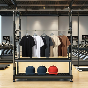 Venta al por mayor 100% algodón hombres camiseta de gimnasio de gran tamaño transpirable estilo deportivo personalizable del fabricante de Vietnam - Product Image 2