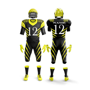 Uniforme de Fútbol Americano Sublimado de Diseño Personalizado de Alta Calidad, Uniforme de Fútbol Americano al por Mayor con la Mejor Tela - Product Image 3