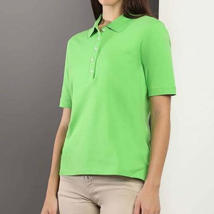 Chemise décontractée en tricot au design unique pour femme, sur mesure, légère, couleur unie, pour le golf - Product Image 4
