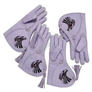 Guantes de Cetrería de Alta Calidad con Diseño Nuevo y Moderno, Precio al por Mayor, Servicio OEM ODM, Resistentes, Logotipo Personalizado, Marca Privada - Product Image 3