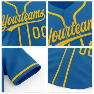Maillot de baseball personnalisé de haute qualité en polyester 100 % pour hommes, avec broderie vintage en maille, idéal pour les équipes et la sublimation - Product Image 6