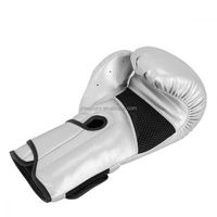 Gants de boxe en cuir véritable couleur personnalisée, logo personnalisé, équipement de combat professionnel OEM pour le sparring, le Muay Thai, le MMA, le kickboxing et le sac de frappe.