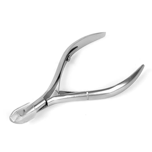 Coupe-ongles en acier inoxydable 12,5 mm, lame plate, pointe acérée, outil professionnel de manucure et pédicure pour adultes, style simple - Product Image 3