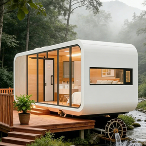 Structure mobile solaire efficace : Cabine Apple, Tiny Home, Salle de bain extérieure, Cuisine, Remorque compacte, Design moderne - Product Image 6