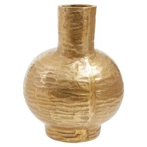 Wholesale Modern Aluminium Gold Flower Vase-Customizable Color & Size Luxury <b>Table</b> Decor for Fine Dining Setup - Product Image 6