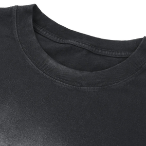 Men's Oversized Heavyweight Cotton Casual Streetwear T-Shirt Sun Faded Plain Blank Top Custom Logo Printing Unisex Hip Hop Style - Product Image 3