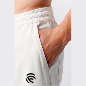Pintex Jogger <b>Pants</b> - <b>White</b> Jogger <b>Pants</b> for <b>men</b> - Product Image 5