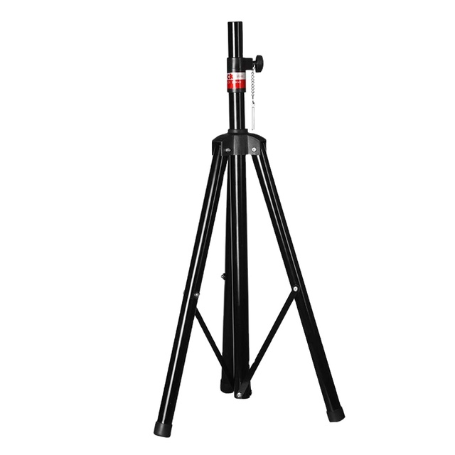 Biner DL506 Professional Speaker Stand Weighted and Thickened Portable Trolley Floor Sound Tripod for Outdoor Activict