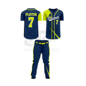 New Design Customizable <b>Baseball</b> Sportswear Breathable Quick Dry 100% Polyester Uniforms Custom Logo Crew Neck Low Price <b>Sets</b> - Product Image 1