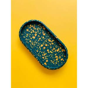 Elegant Home Styling Resin <b>Trays</b> Oval and Round <b>Decorative</b> <b>Trays</b> - Product Image 2