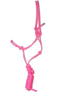 PRIMA - Cabestro de cuerda para caballo personalizado estilo vaquero con silla de montar occidental, trenzado de poliéster para mayor comodidad y durabilidad, con cuerda de tracción a juego - Product Image 2