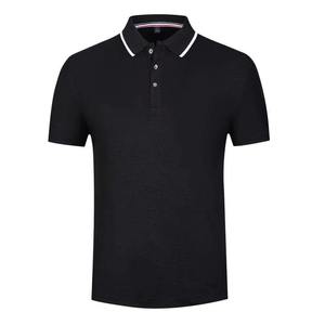 Polo en coton tricoté uni pour homme, manches courtes, décontracté, respirant, anti-plis, avec logo personnalisé, doux et de qualité supérieure, idéal pour l'été - Product Image 6
