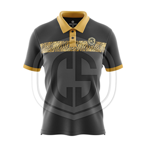 Polo homme confortable, séchage rapide, en coton, respirant. - Product Image 4